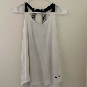 White Nike Tank Top